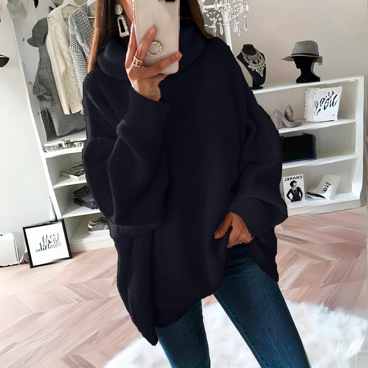 Stilla | Elegant Størrelse Pullover Med Rullekrave Til Damer