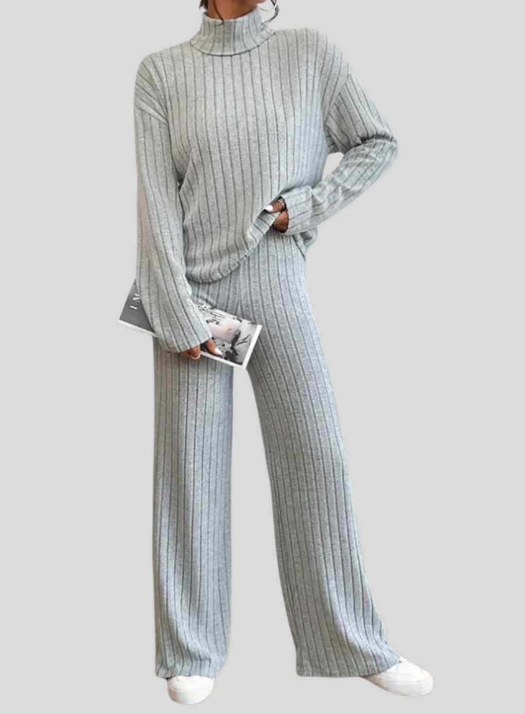 Stilla | Strikbukser og Sweater
