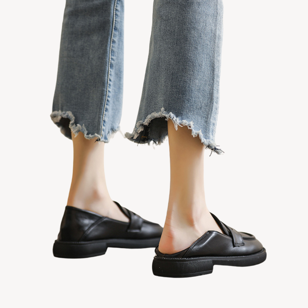 Stilla | Kvinders Faux Læder Chunky Loafers
