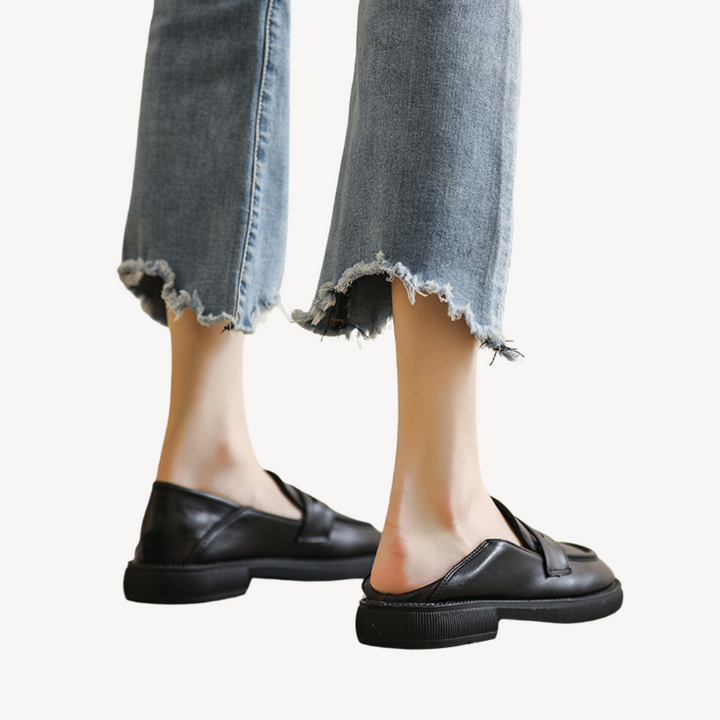 Stilla | Kvinders Faux Læder Chunky Loafers