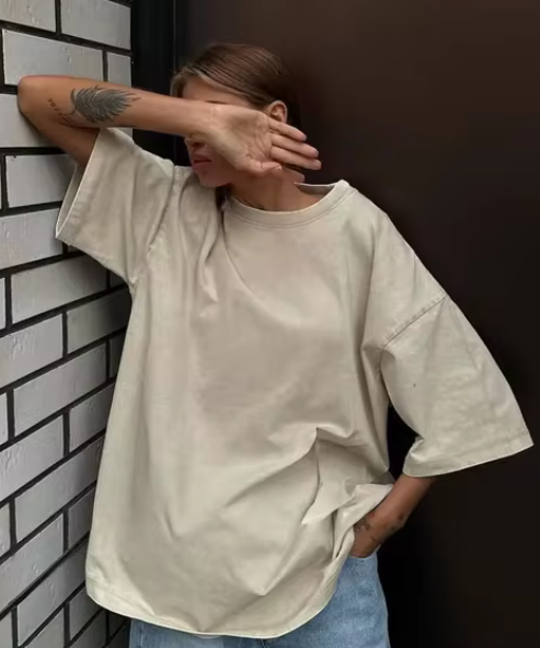 Stilla | Bomuld Retro T-shirt Dame Vintage