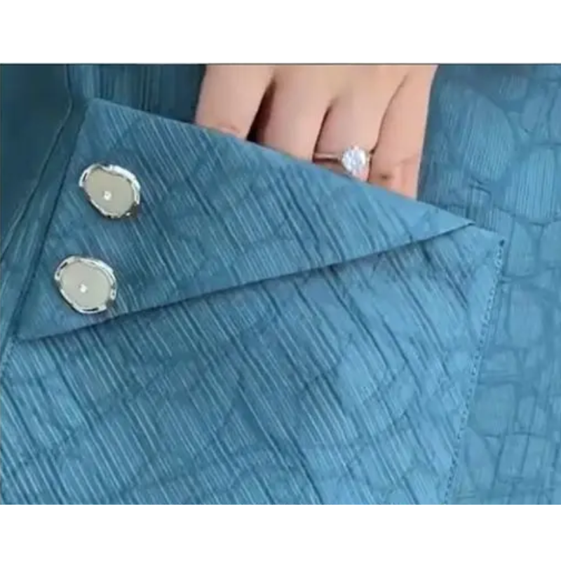 Stilla | Blazer Dame Casual Med Oppbrettede Ærmer