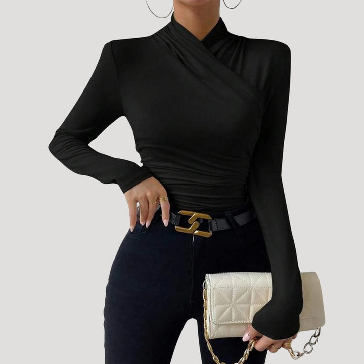 Stilla | Kvinder Rynket Crossover Top