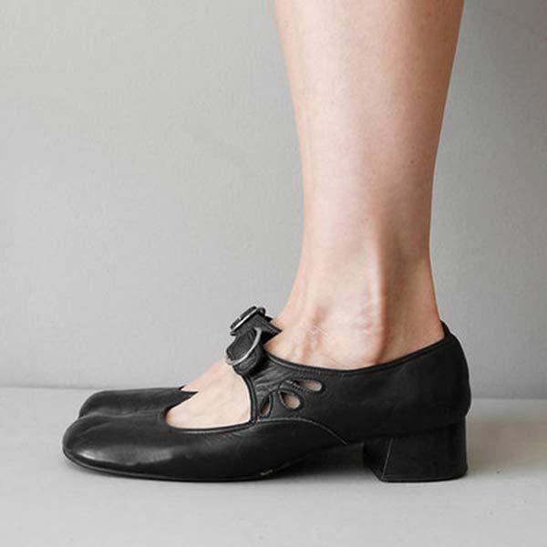 Stilla | Behagelige Læder Wedges Sandaler