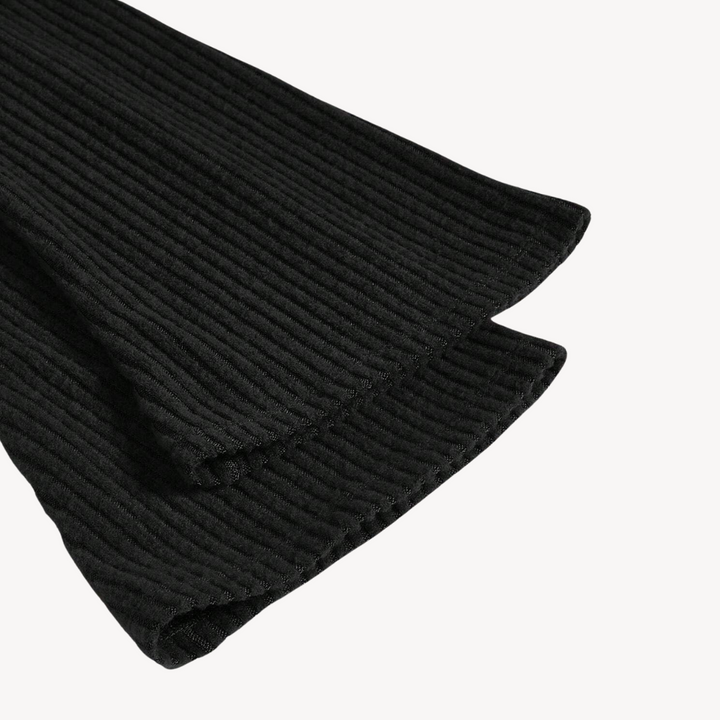 Stilla | Kvinders Ribbet Strik Off shoulder Top