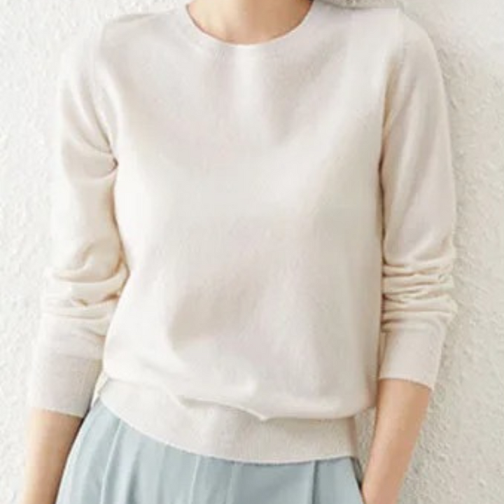 Stilla | Komfortabel Sweater med Klassisk Silhuet