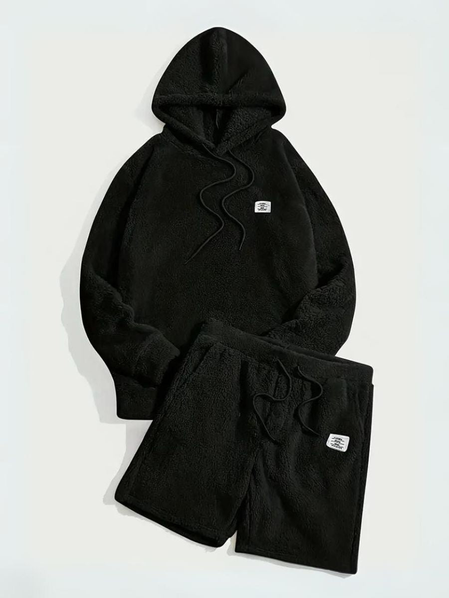 Stilla | Fluffy Hættetrøje Og Shorts