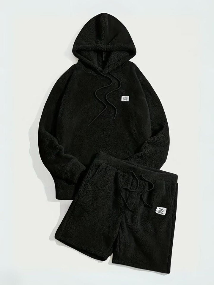 Stilla | Fluffy Hættetrøje Og Shorts