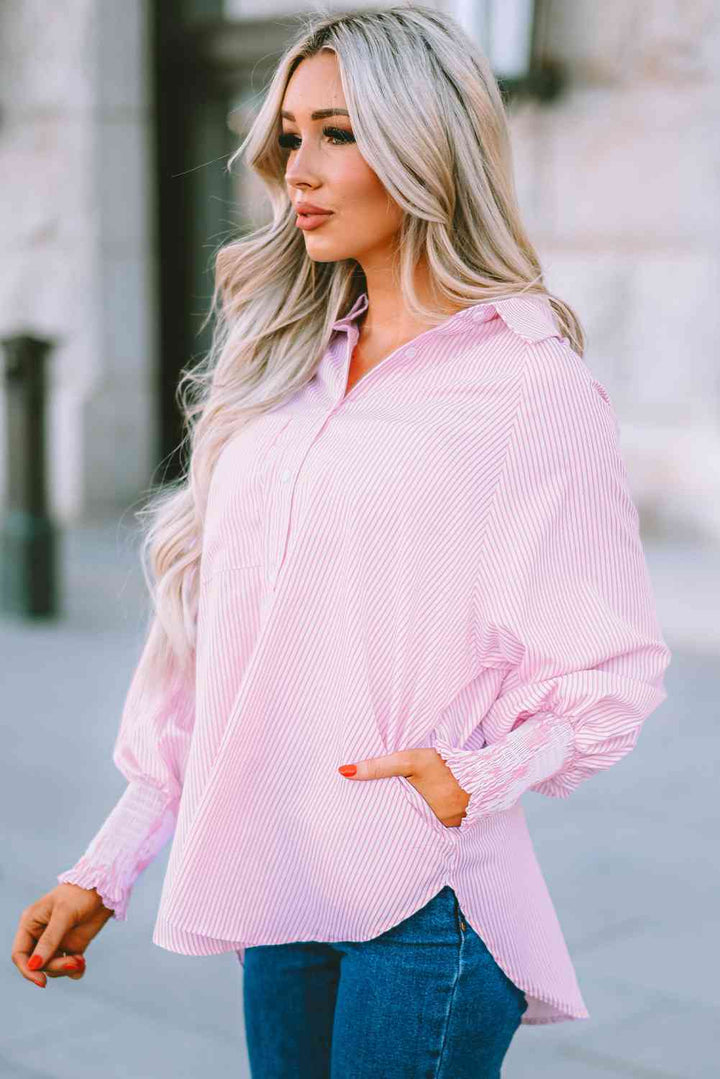 Stilla | Lantern Sleeve Krave Skjorte