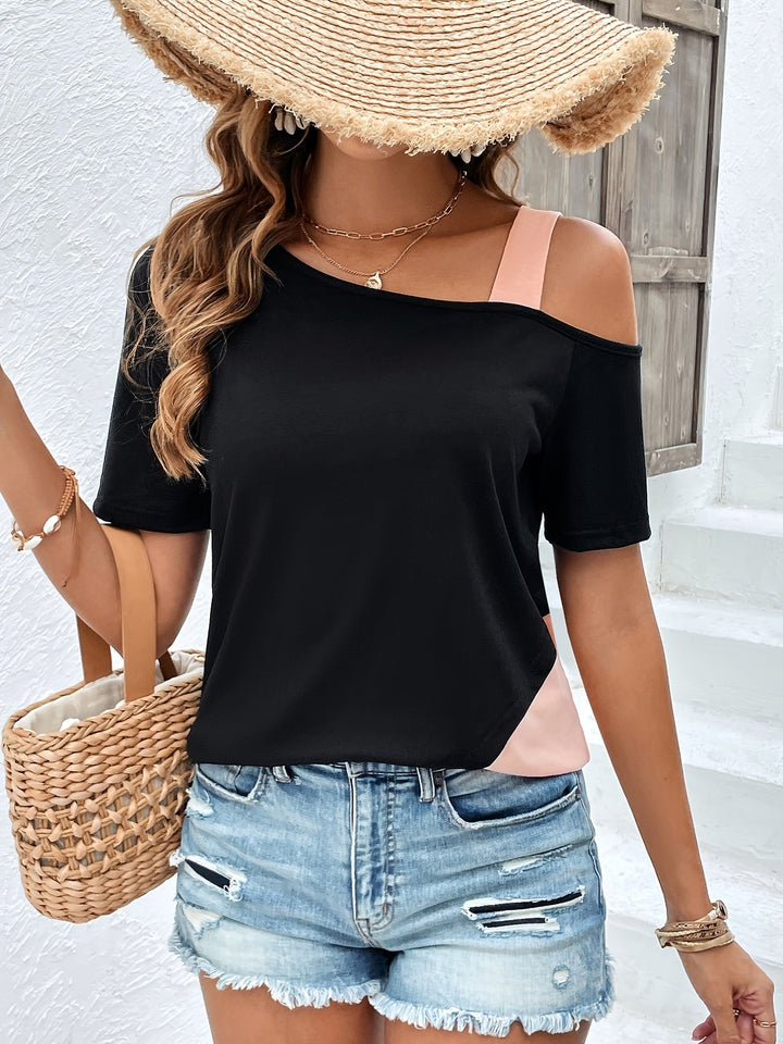 Stilla | T-Shirt Dame Til Sommer, Komfortabel, Afslappet Top Lavet Af Polyester