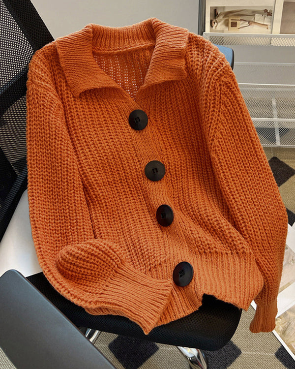 Stilla | Cardigan med store knapper til kvinder