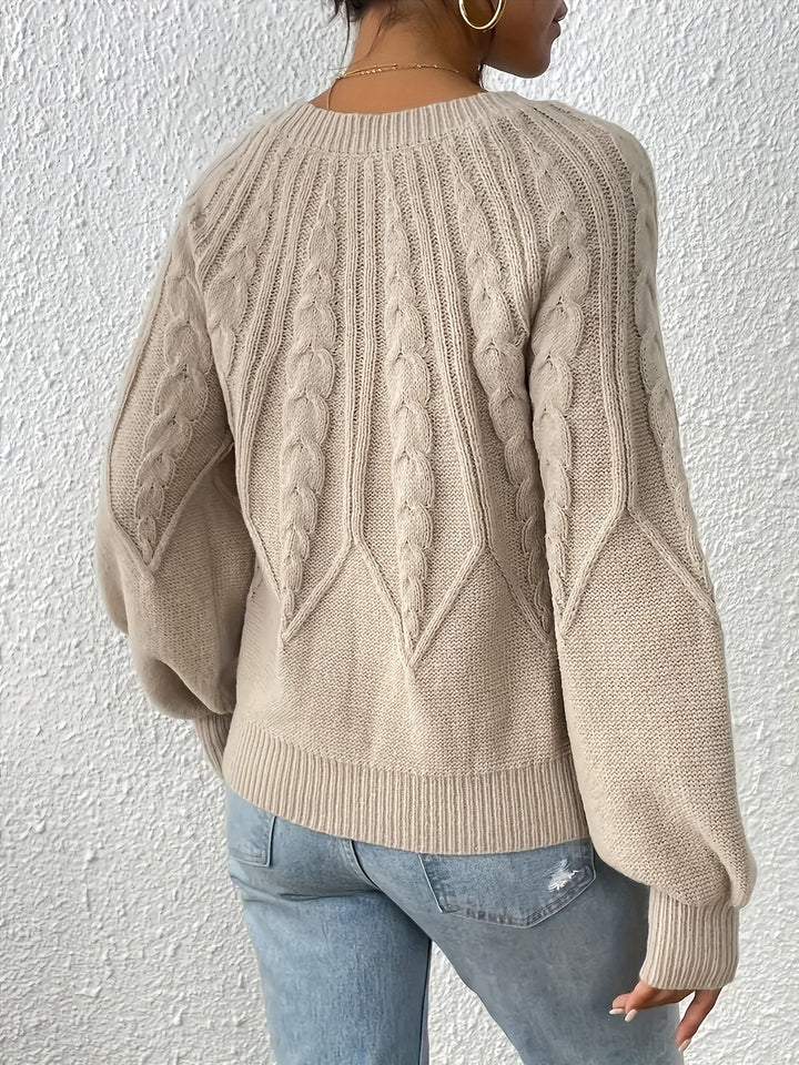 Stilla | Pullover med puffærmer
