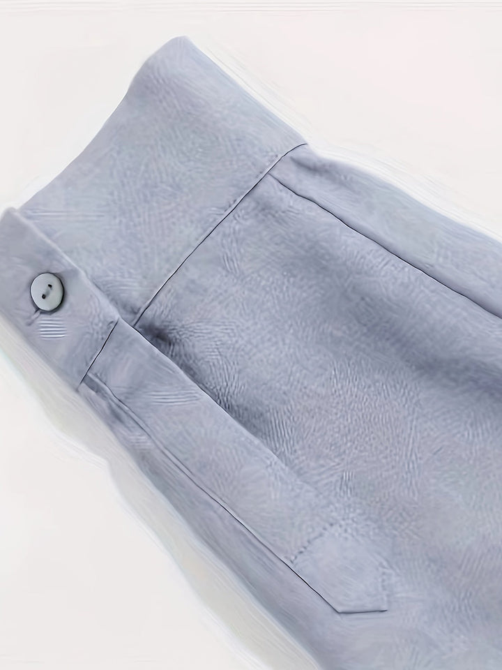 Stilla | Linned Blouse Lysblå Farve
