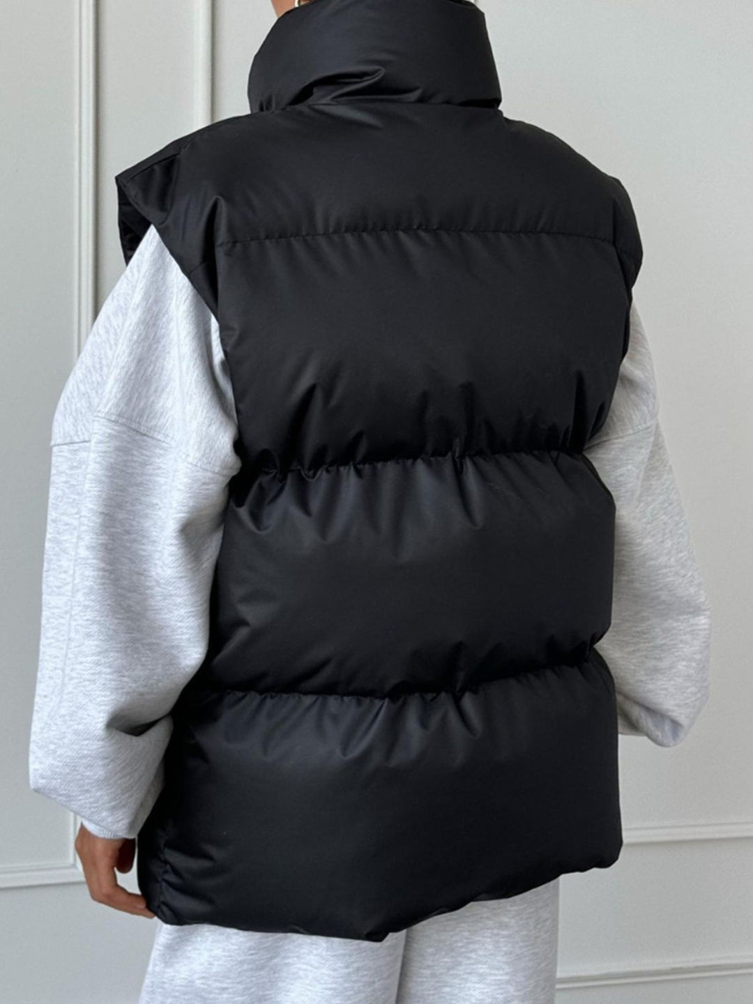 Stilla | Pullover med lynlås ved rullekraven