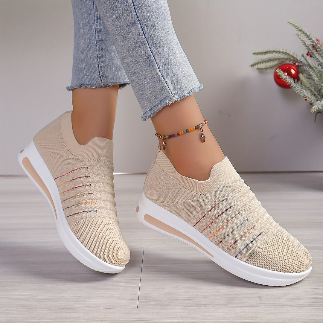 Stilla | Sommer Loafers Til Damer Åndbare, Lette Slip on Sko Med Åbne Tæer
