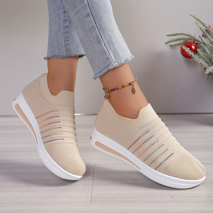 Stilla | Sommer Loafers Til Damer Åndbare, Lette Slip on Sko Med Åbne Tæer