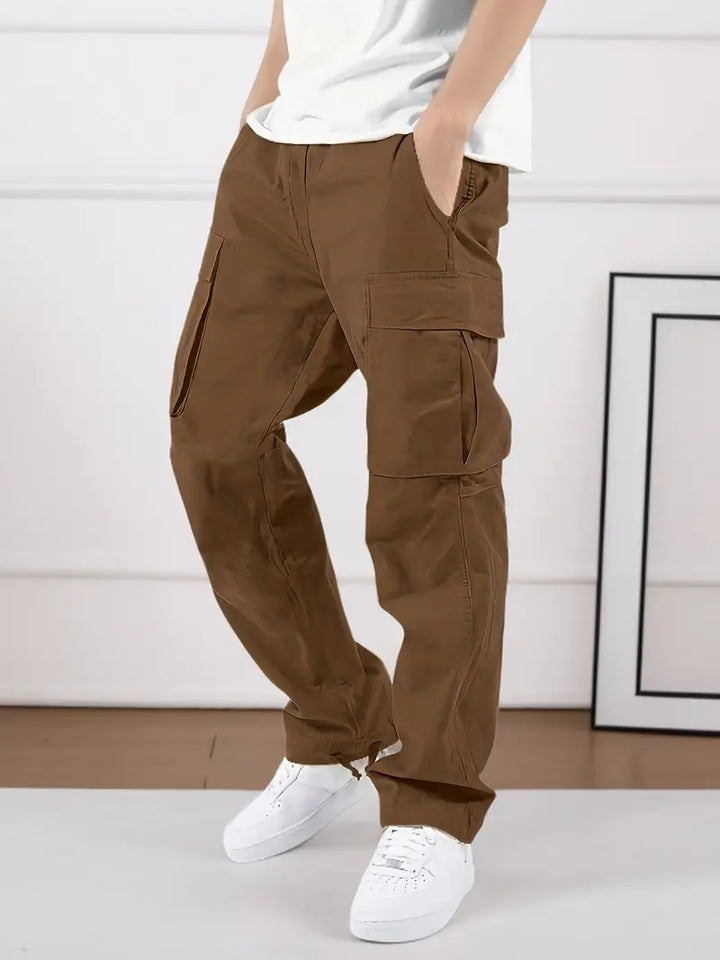 Stilla | Casual Joggingbukser Herre med Elastisk Talje Og Lommer