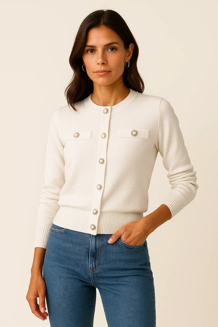 Stilla | Moderne, Komfortabel Cardigan med Lange Ærmer