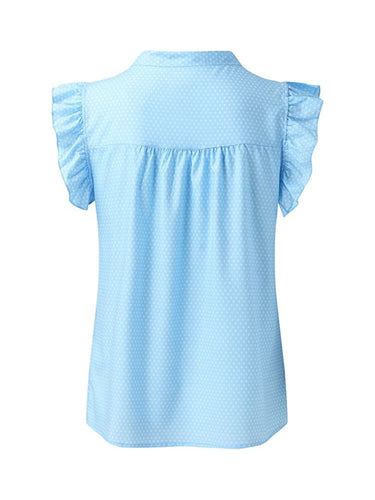 Stilla | Bluse Med Punktknude