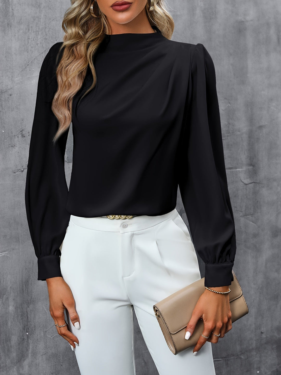 Stilla | Flæsede Bluse