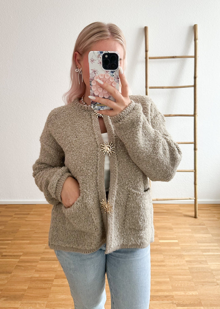 Stilla | Cozy Plush Teddy Jakke til Casual Chic Looks