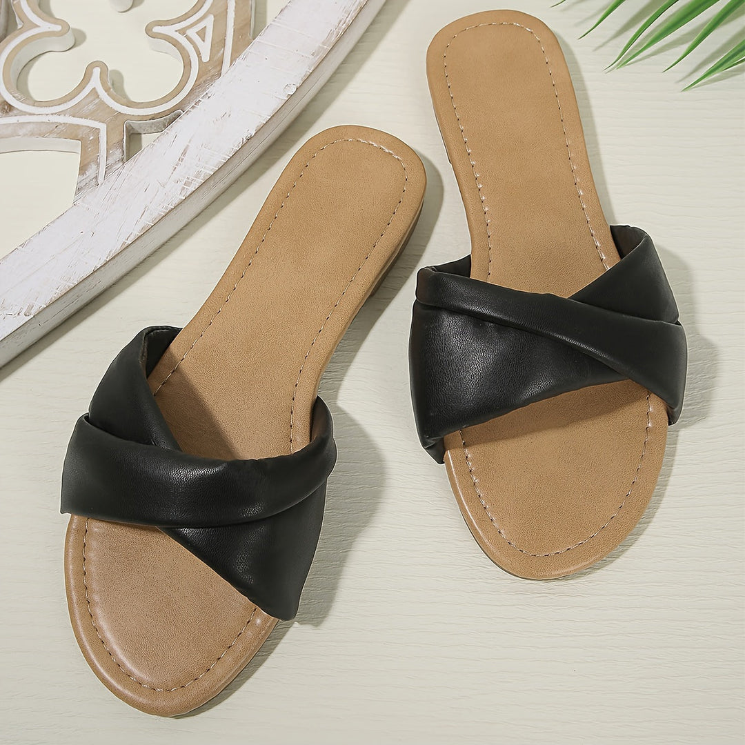 Stilla | Minimalistiske Åbne Sandaler Til Kvinder