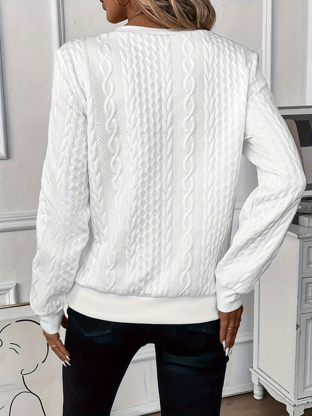 Stilla | Sweater med Lynlås