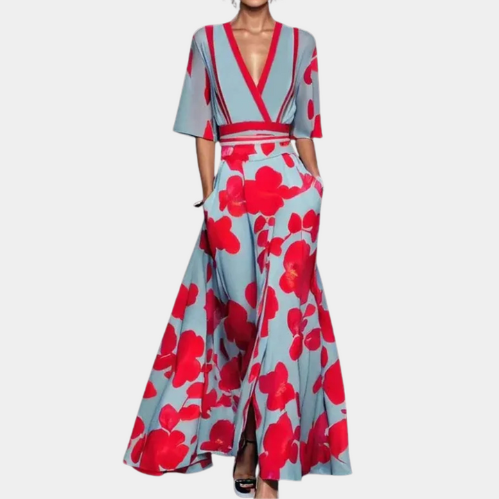 Stilla | Modisk Blomsterrobe Til Kvinder