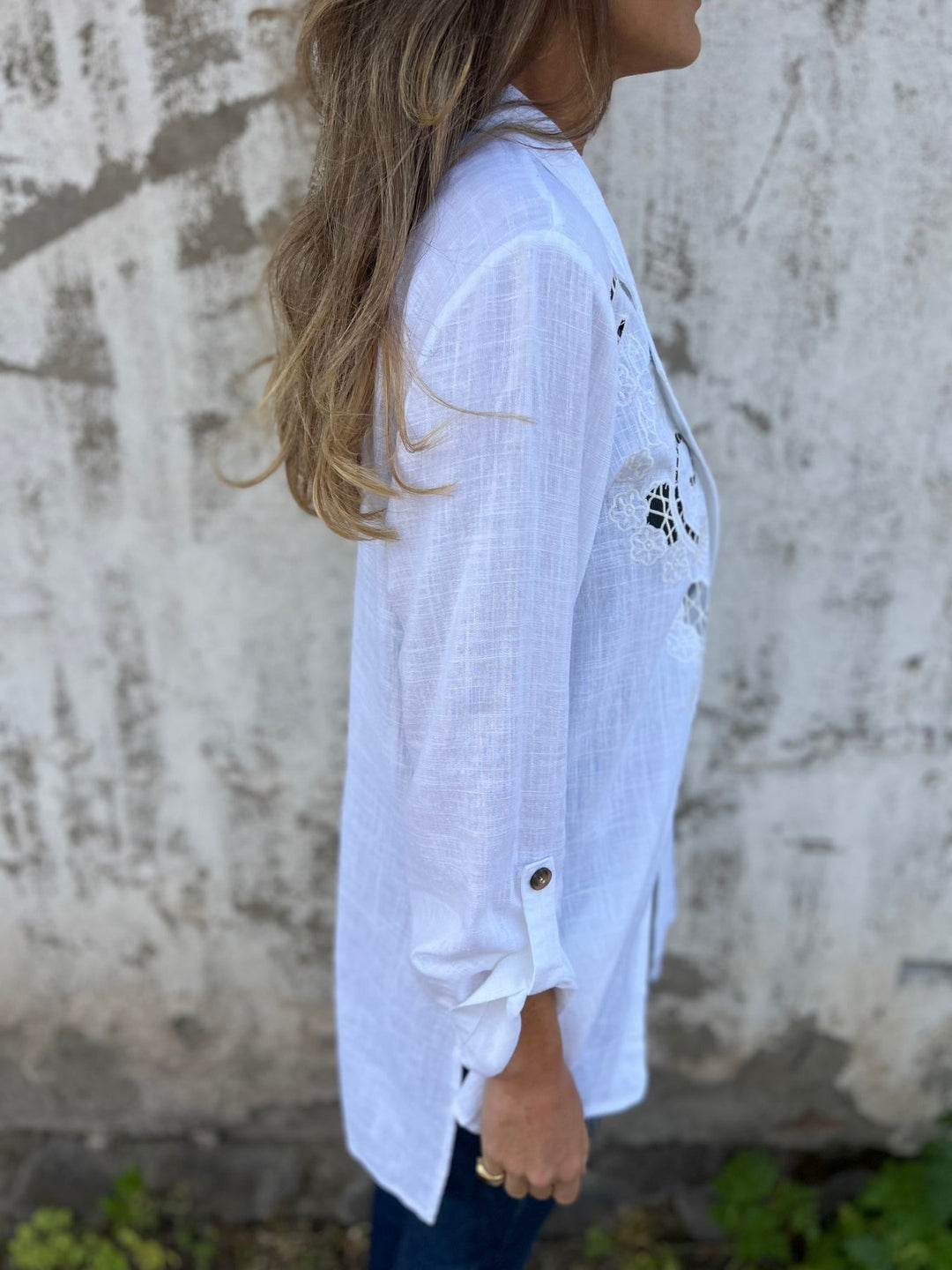 Stilla | Skjorte Med Broderi