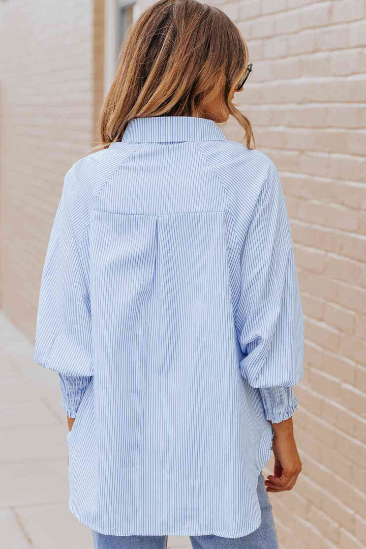 Stilla | Lantern Sleeve Krave Skjorte