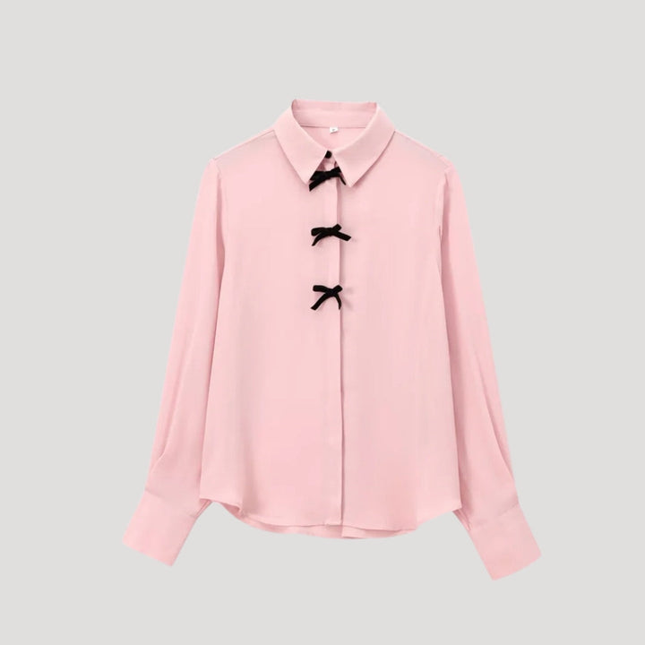 Stilla | Polka Dot Butterfly Blouse
