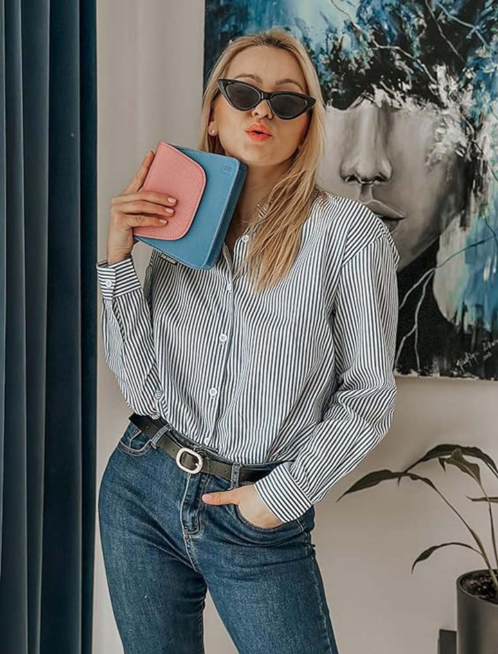 Stilla | Stribet Button up Skjorte