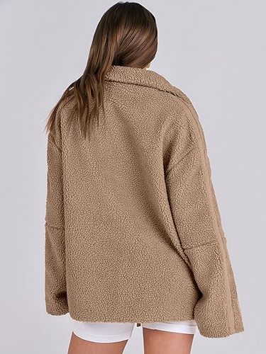 Stilla | Elegant Overstørrelse Varm Jakke Til Damer
