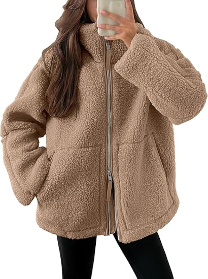 Stilla | Elegant Størrelse Oversize Varme Jakke Til Damer