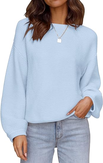 Stilla | Pullover i Blødt, Strækbart Strik