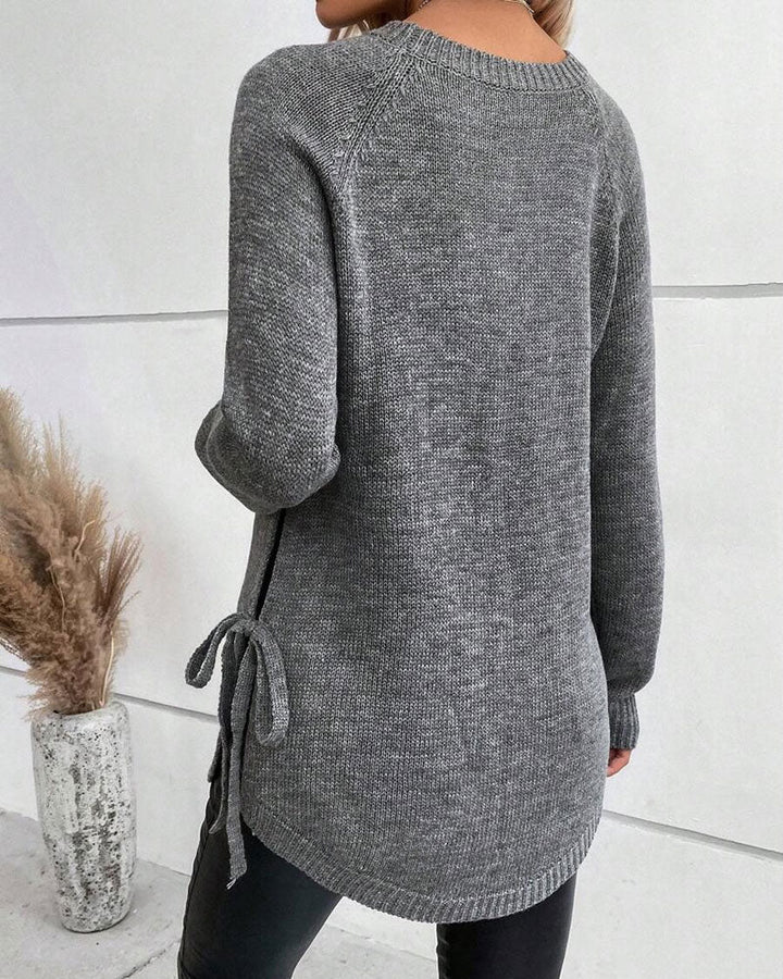 Stilla | Raglanærmer og knude sides design