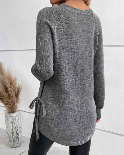 Stilla | Raglanærmer og knude sides design