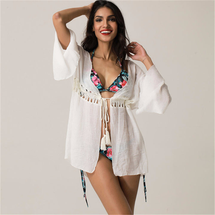 Femme Bohemian inspireret strandoverdel Stilla