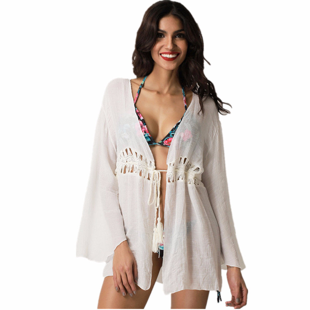 Femme Bohemian inspireret strandoverdel Stilla