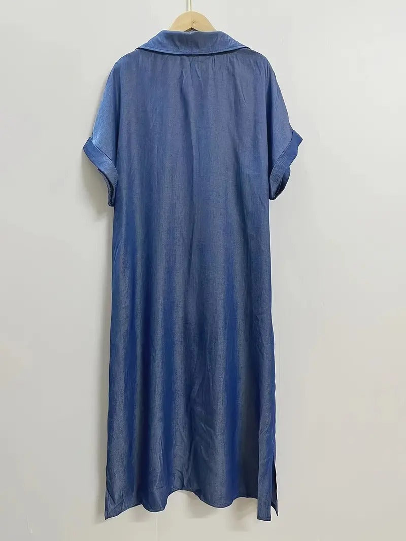 Stilla | Bluse med knapper og lommer