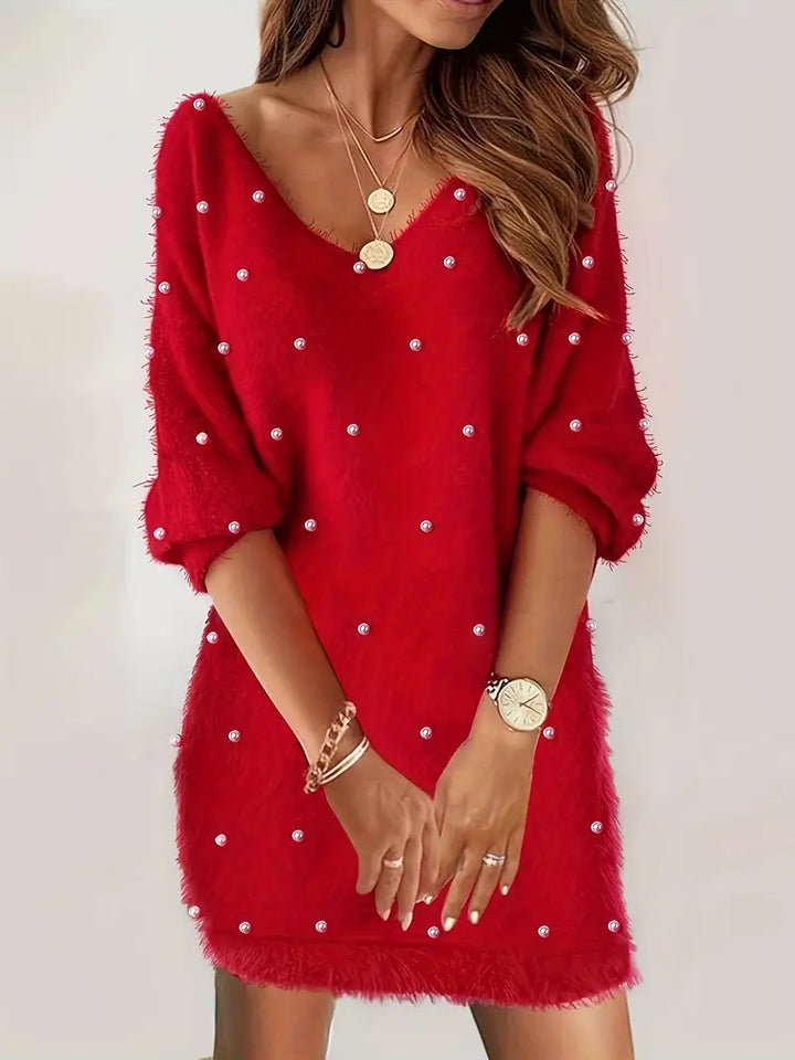 Stilla | Strikpullover Kjole