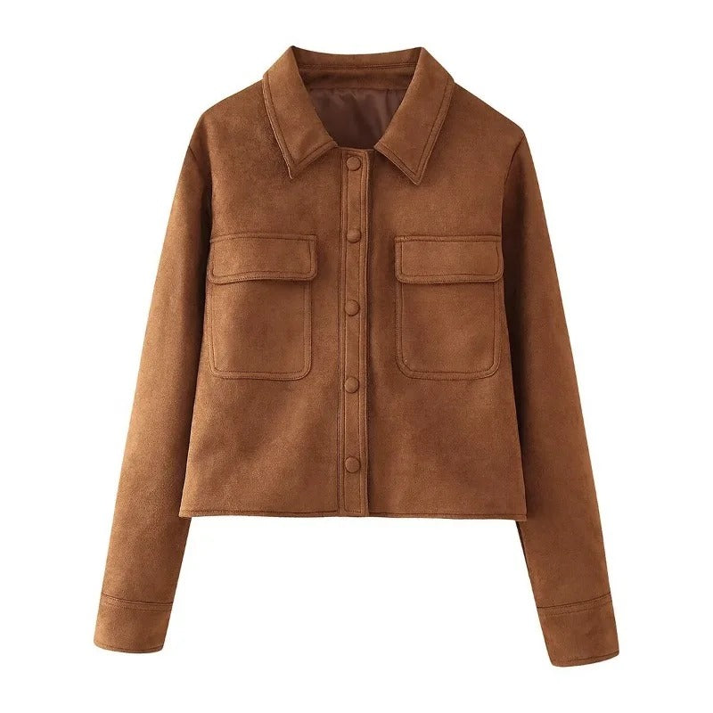 Stilla | Stilfuld Suede Jakke til Damer