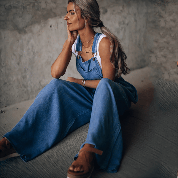 Stilla | Dame Denim Jumpsuit Design