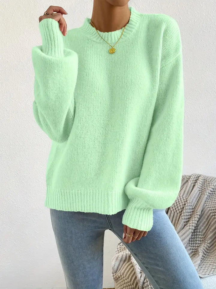 Stilla | Pullover i Blødt Strik