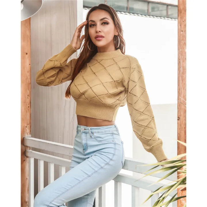 Stilla | Læderpullover med elegance