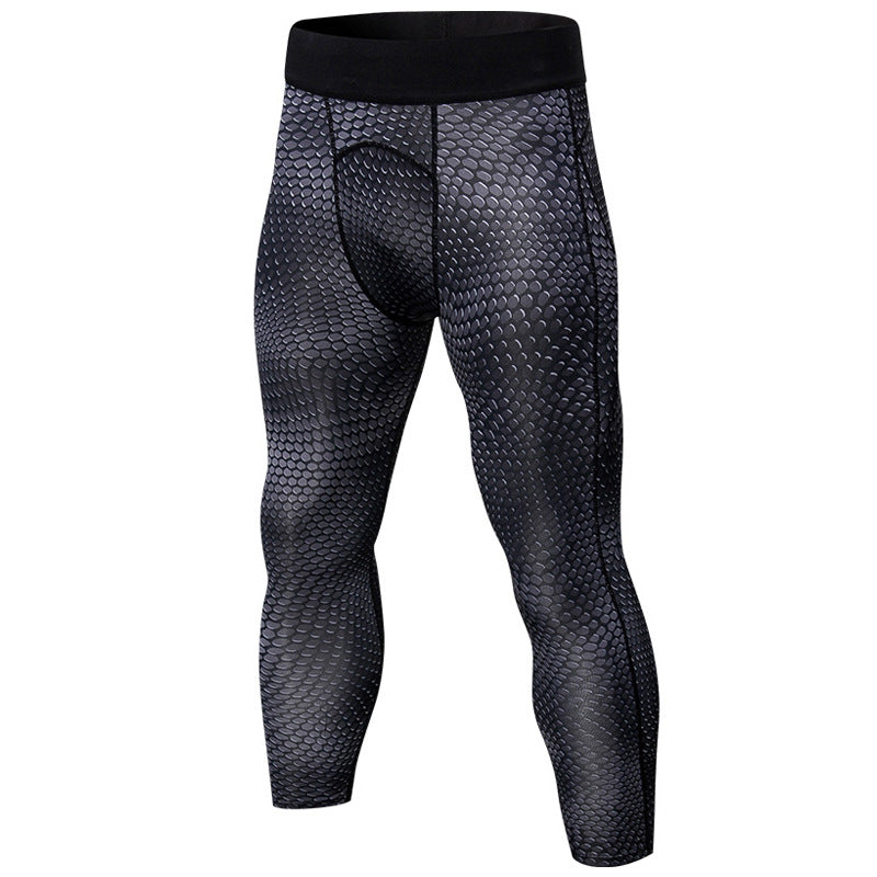 Herrer kompressions leggings med åndbar og fugtighedsregulerende teknologi Stilla