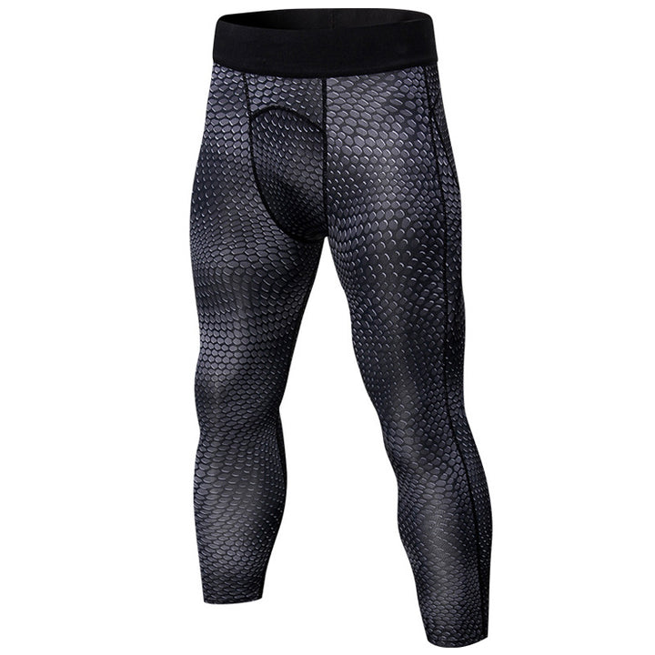 Herrer kompressions leggings med åndbar og fugtighedsregulerende teknologi Stilla