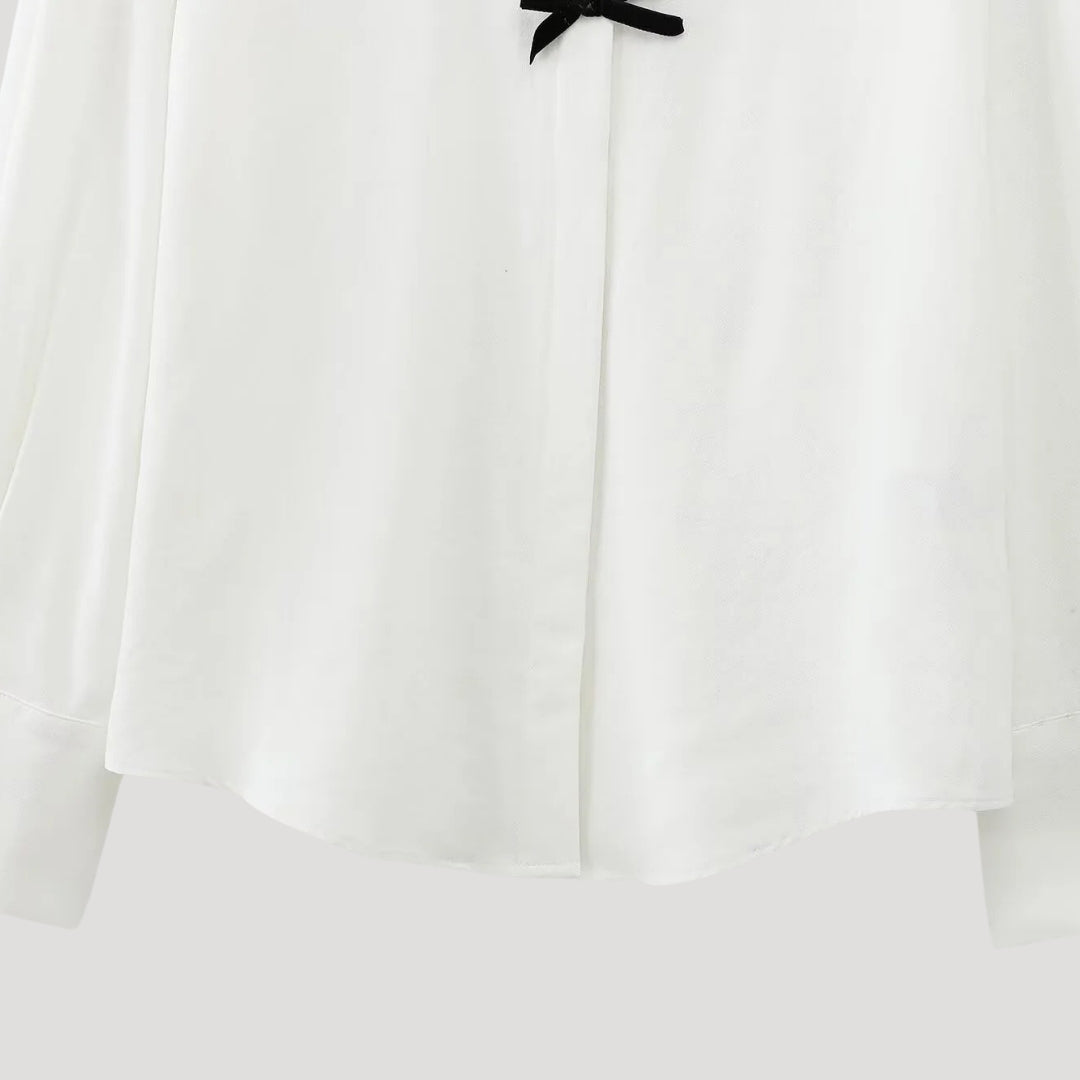 Stilla | Polka Dot Butterfly Blouse