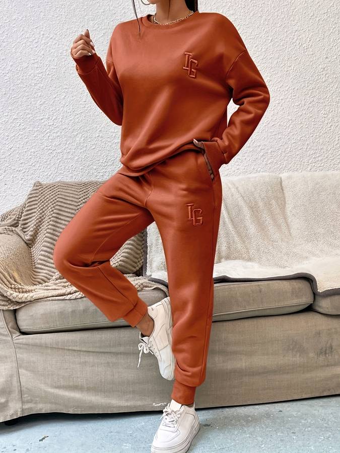 Stilla | Elegant og Komfortabel Efterårs Pullover og Bukser Sæt til Kvinder