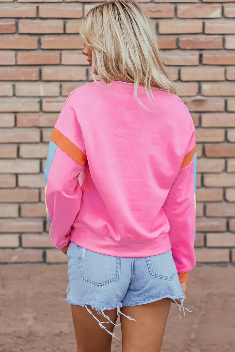 Stilla | Langærmet Sweatshirt til Fodbold i Kontrasterende Farve